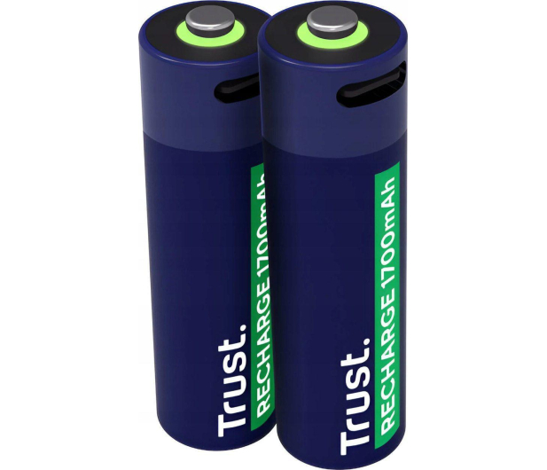 Trust 2x AA - ładowanie USB-C - 1321008 - zdjęcie 2
